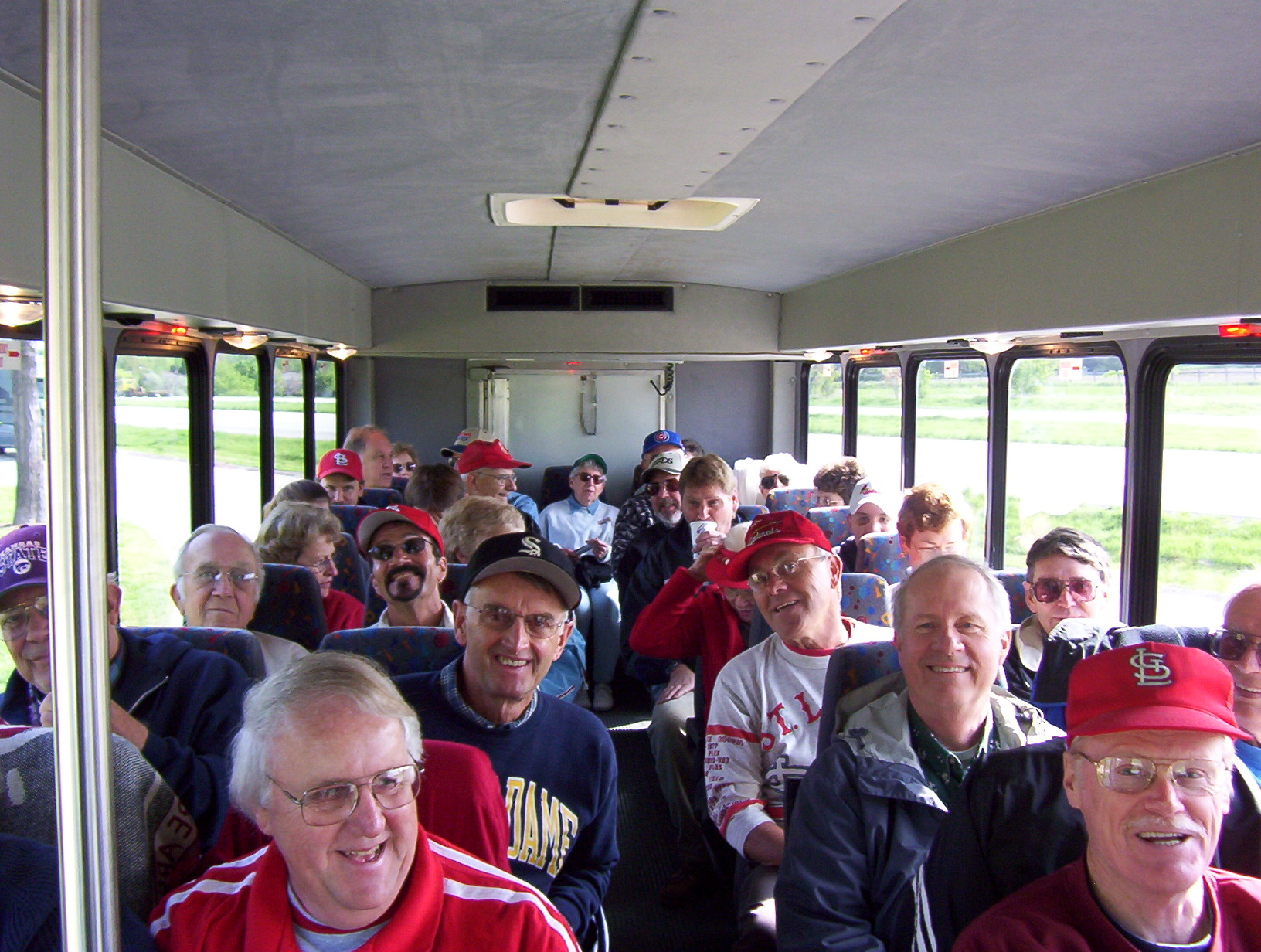 Baseball Bus Trip